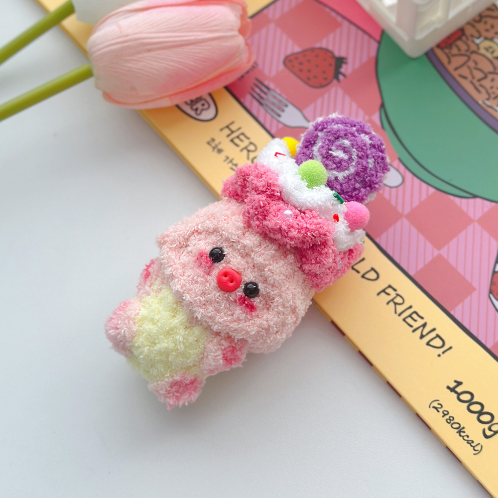 Handemade Cute Versatile Piggy Amigurumi