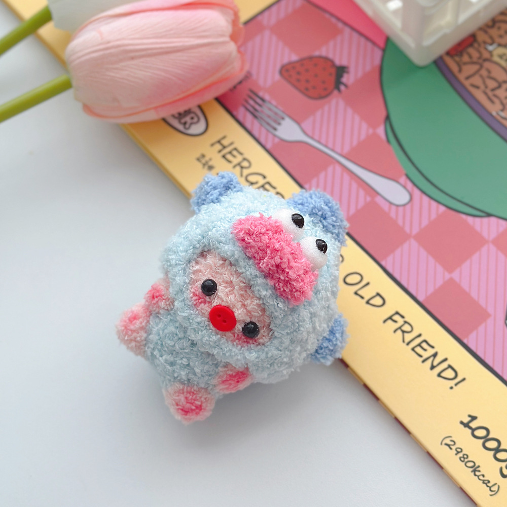 Handemade Cute Versatile Piggy Amigurumi