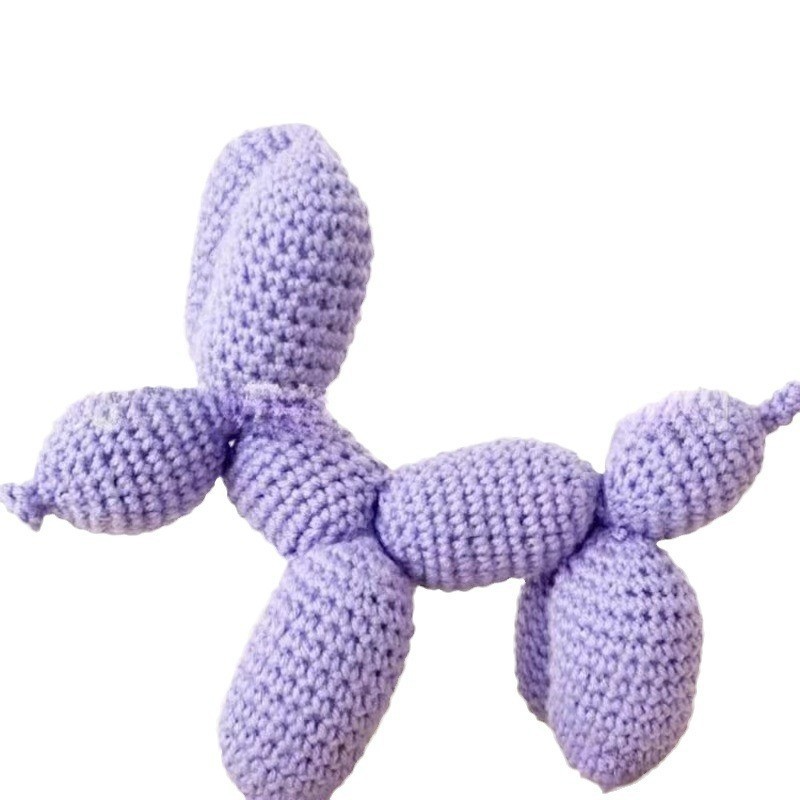 Multi-Color Crochet Ballon Puppy DIY Pack (with tutorial video )